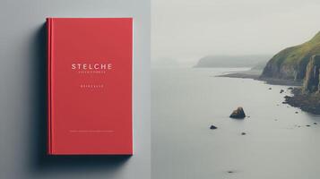 design book cover template free photo