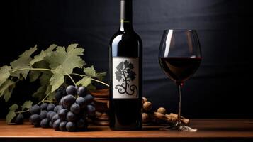 grapevine wine symbol photo