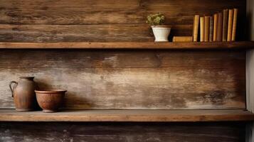 shelf wood edge photo