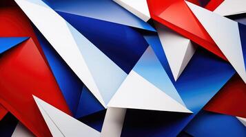 dynamic red white blue abstract photo