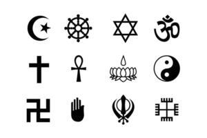 Religion Icons. Editable Stroke. Pixel Perfect. For Mobile and Web. Contains such icons as Religion vector