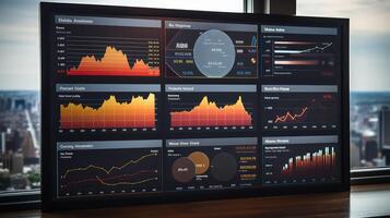 graphs data display photo
