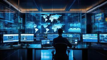 backup secure data center photo