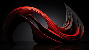 design black red abstract photo