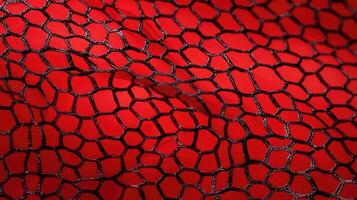 fabric red mesh photo