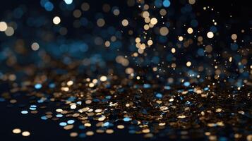 shimmering modern abstract background blue photo