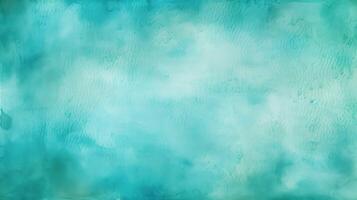 turquoise water color paper texture photo