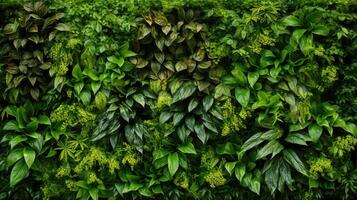 display artificial green wall photo