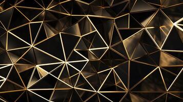 intersect geometric lines gold photo