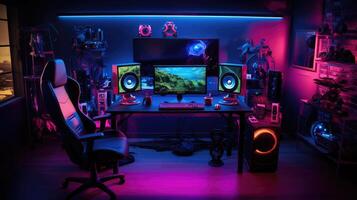 keyboard computer table photo