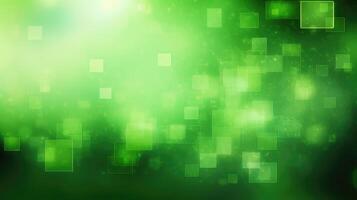 blurred green square background photo