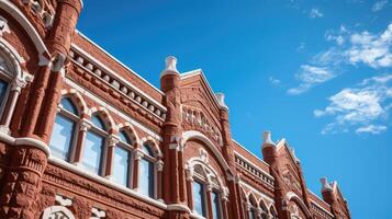 building red brick photo