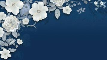 femininity navy blue and gray background photo