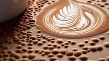 design coffee bean etching photo