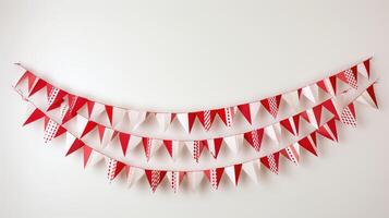 garl red and white string photo
