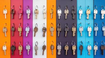 ccess key in a door photo