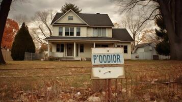 owned foreclosure house photo