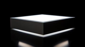 black drop shadow box photo