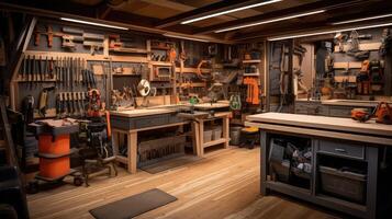 wood tool house photo