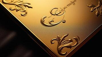 cursive gold typekit photo