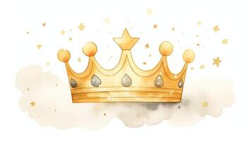 stars gold crown illustration photo