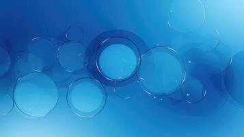 gradient blue abstract background circles photo