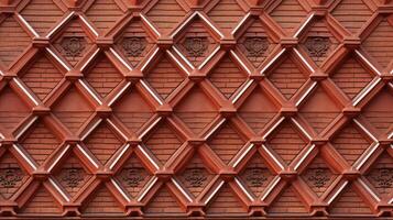 design red brick pattern photo