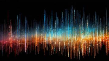 machine data pattern photo