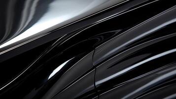 sleek gloss black texture photo
