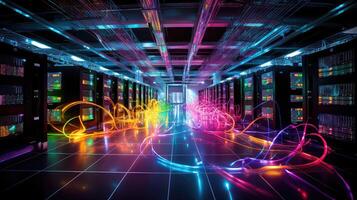 infrastructure data center background photo