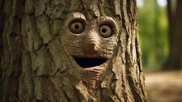 expression tree face photo