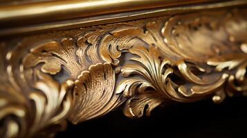 detailing gold corners photo
