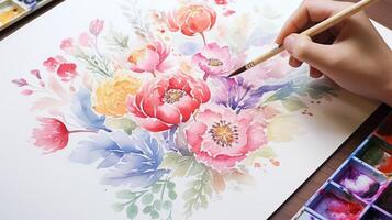 depth water color paint photo