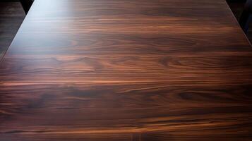 glossy dark wood table top photo
