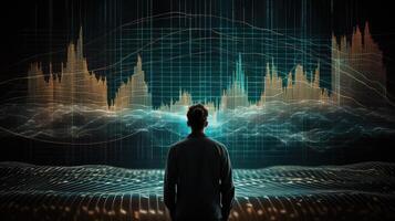 graph data wave photo