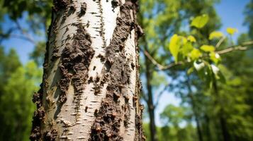 sap insect damage to trees photo