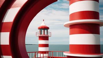 circular circles red photo