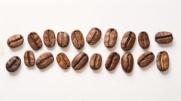 visual coffee beans line art photo