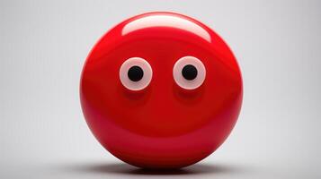fun big red button photo