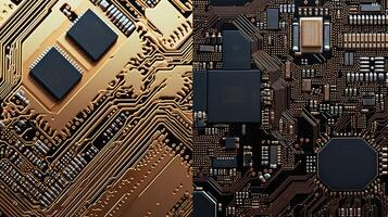 monochrome computer chip texture photo