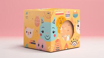 whimsical mockup box photo