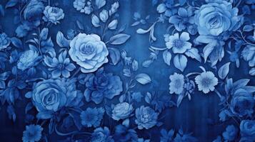 patterns blue decorative background photo