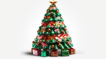 decorations christmas tree transparent background photo