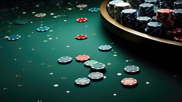 dice poker table texture photo