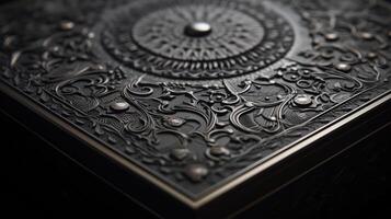 glossy product box photo