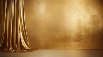 glamorous textured gold vignette background photo