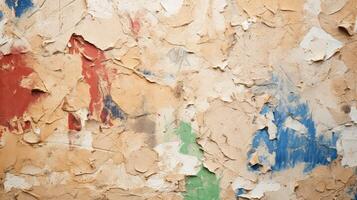 uneven recycled texture photo