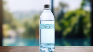 customizable water bottle label template photo