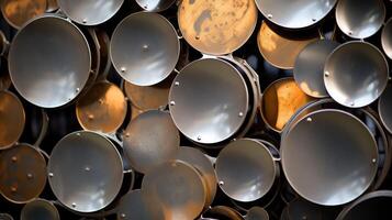 reflective texture circles photo