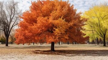 autumn hackberry tree photo